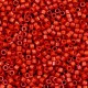 Miyuki Delica Perlen 11/0 - Duracoat opaque dyed garnet red DB-2354